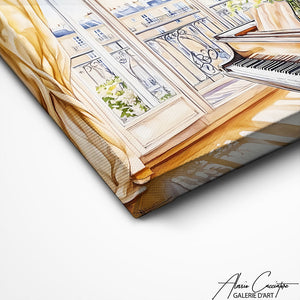 Art Mural Piano