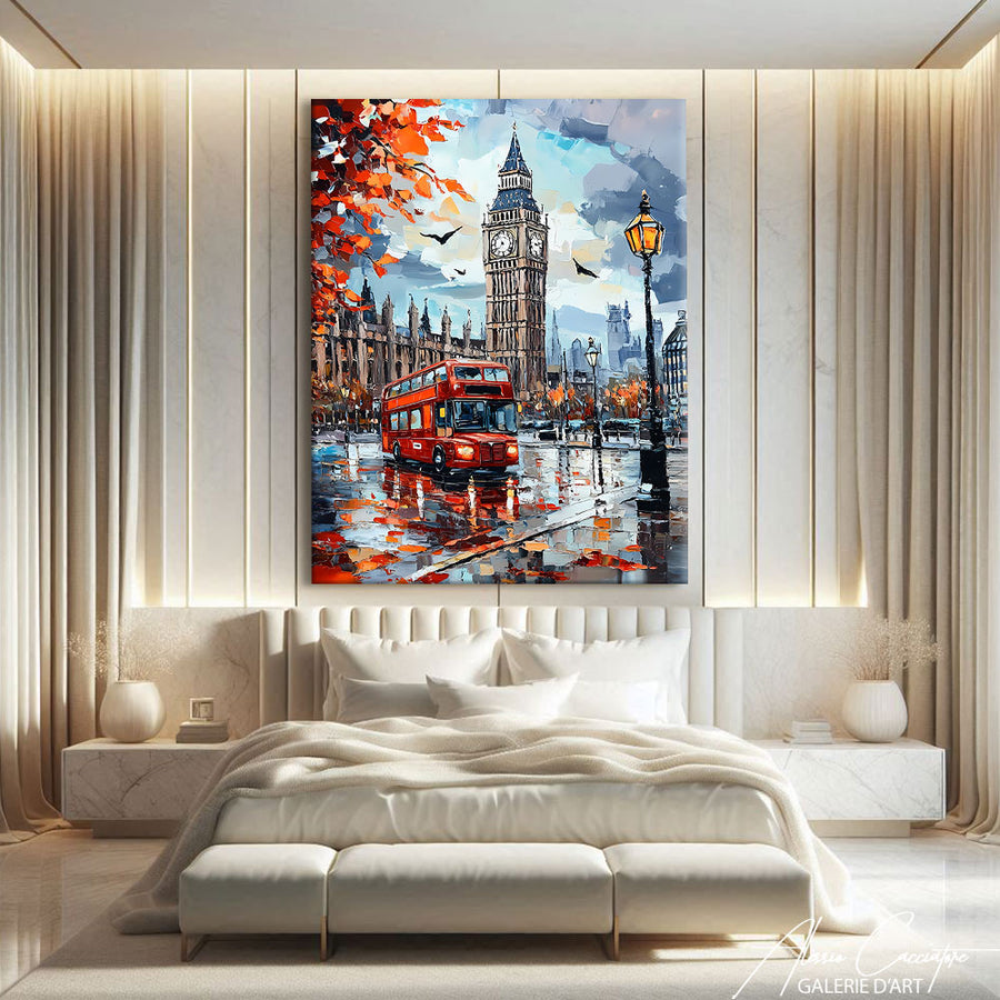 Tableau Londres – mise en situation