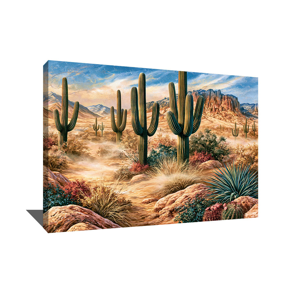 Tableau Desert Cactus