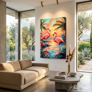 Décoration Murale Peinture Tropical