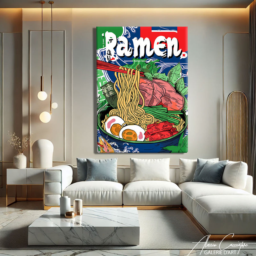 Tableau Ramen – mise en situation