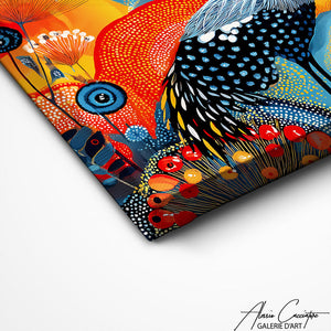 TABLEAU PAON MODERNE AlessioCacciatore