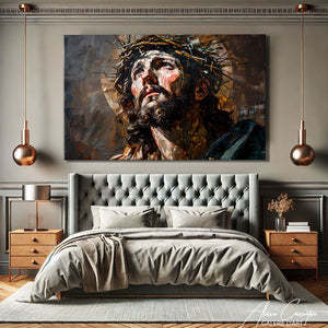 TABLEAU BAROQUE JESUS