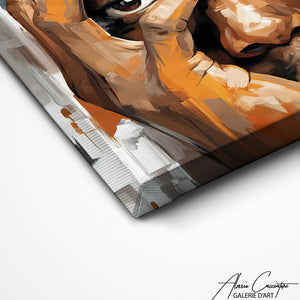 TABLEAU MODERNE PORTRAIT AlessioCacciatore