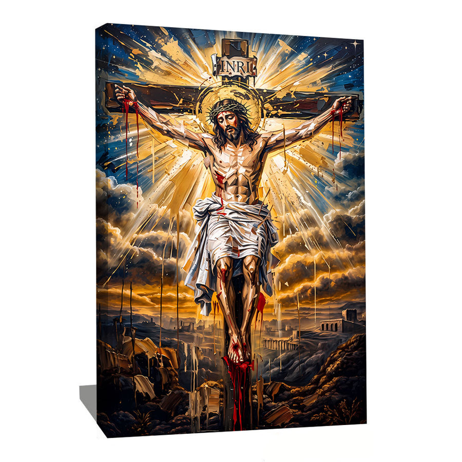 Tableau Crucifixion Jésus