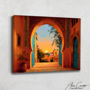 Tableau Paysage Marocain