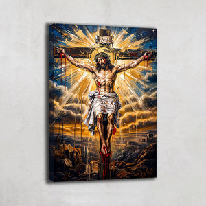 Tableau Crucifixion Jésus