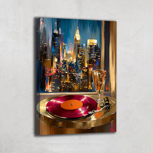 Tableau Paysage Urbain Moderne