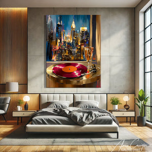 Tableau Paysage Urbain Moderne