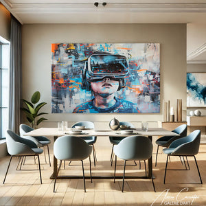 Tableau Street Art Moderne