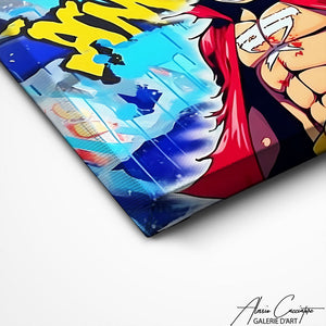 TABLEAU POP ART MANGA Alessio Cacciatore