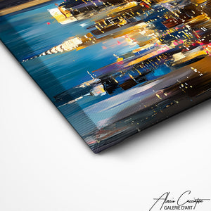 TABLEAU PAYSAGE URBAIN MODERNE AlessioCacciatore