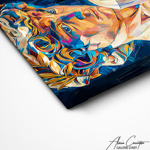 TABLEAU STATUE GREC Alessio Cacciatore