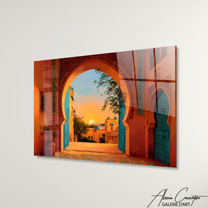 TABLEAU PAYSAGE MAROCAIN AlessioCacciatore