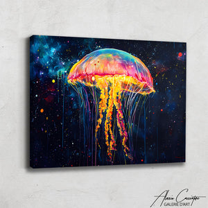TABLEAU MEDUSE ABSTRAIT