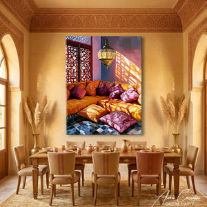 Tableau Pour Salon Marocain Moderne