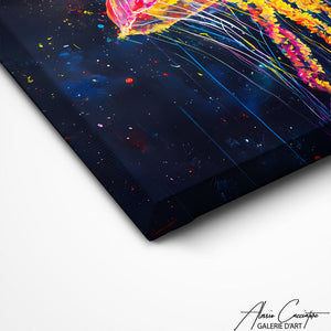 TABLEAU MEDUSE ABSTRAIT AlessioCacciatore