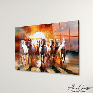 tableau au galop
