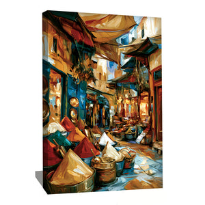 Tableau Abstrait Maroc