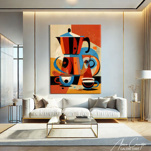 Tableau cuisine contemporain