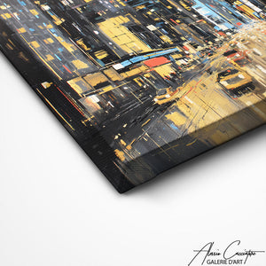 TABLEAU VILLE MODERNE AlessioCacciatore