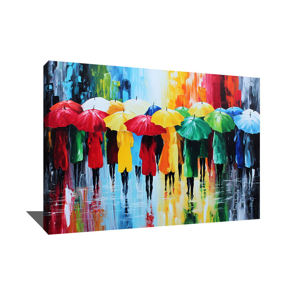 TABLEAU PARAPLUIES MODERNE