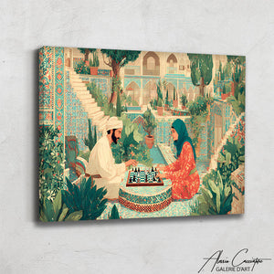 TABLEAU PERSAN ECHECS AlessioCacciatore