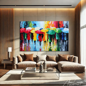 TABLEAU PARAPLUIES MODERNE AlessioCacciatore