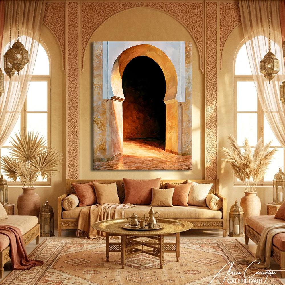 TABLEAU PORTE MAROCAINE