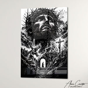 Art Mural Portrait Jesus Christ