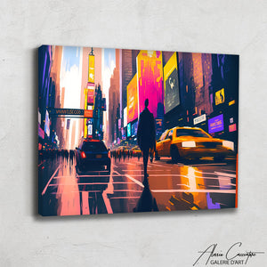 Tableau New York Lumineux