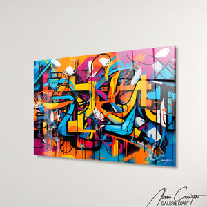 TABLEAU GRAFFITI ART Alessio Cacciatore