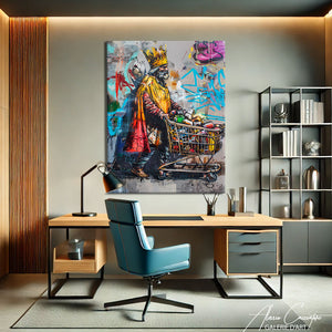 tableau graffiti moderne