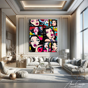 tableau pop art design