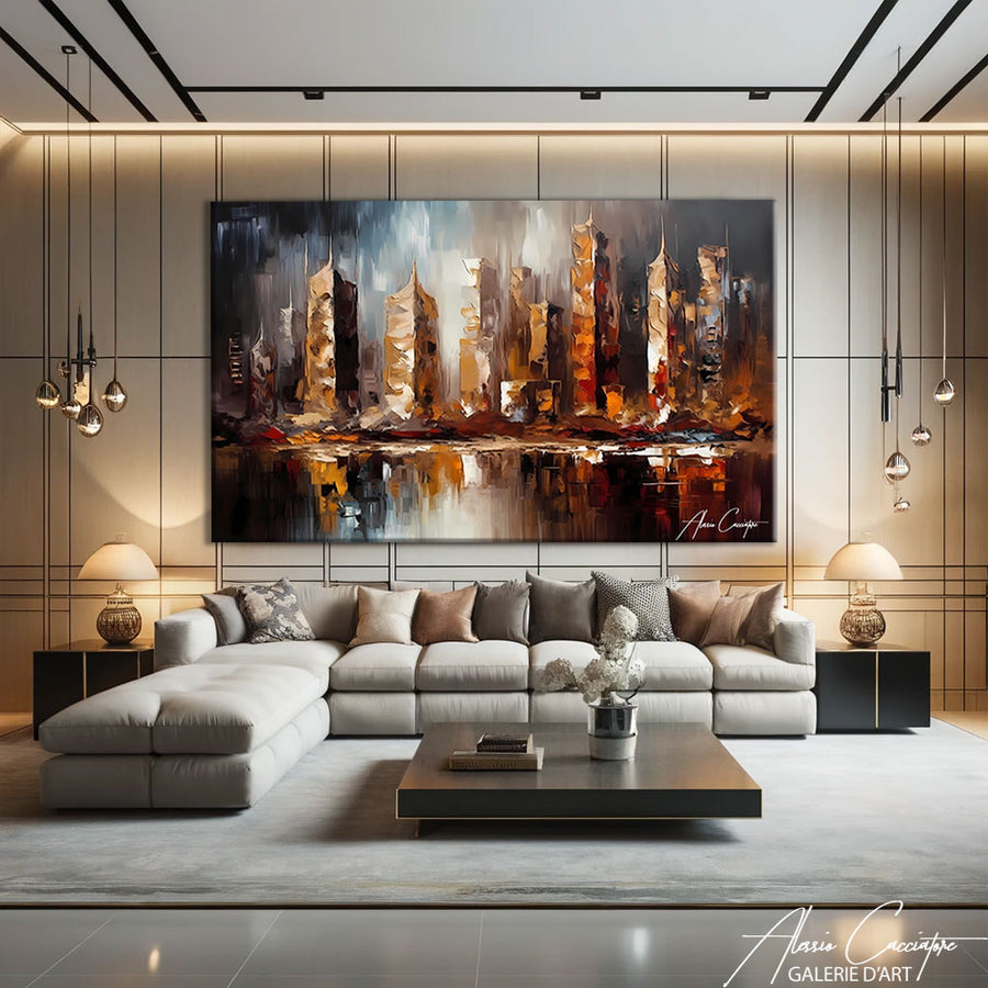 Toile Décoration New York – mise en situation