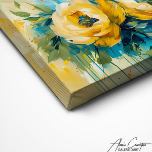TABLEAU CONTEMPORAIN FLEURS AlessioCacciatore