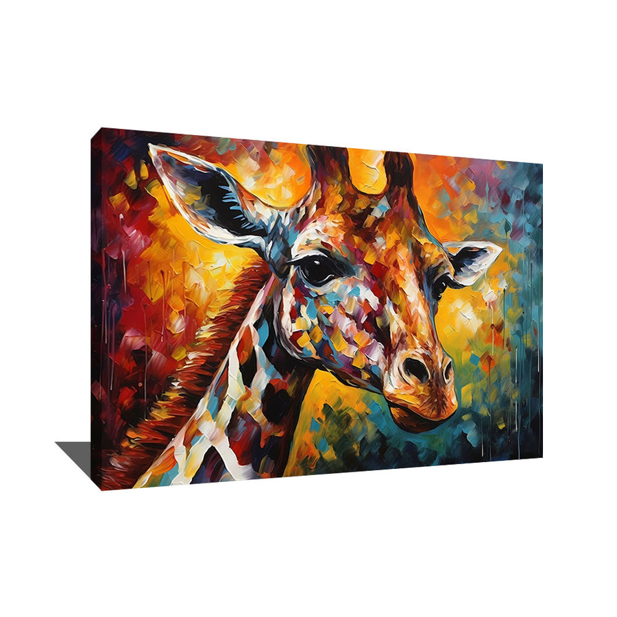 tableau giraffe