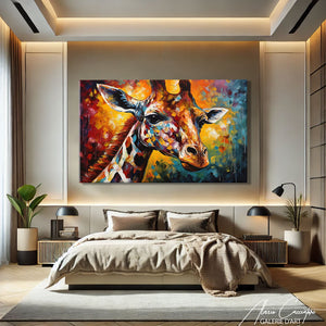 tableau giraffe cool