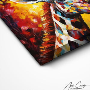 TABLEAU GIRAFE COOL Alessio Cacciatore
