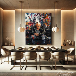 Tableau Punk Coloré