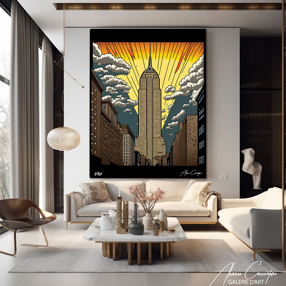 TABLEAU NEW YORK MODERNE