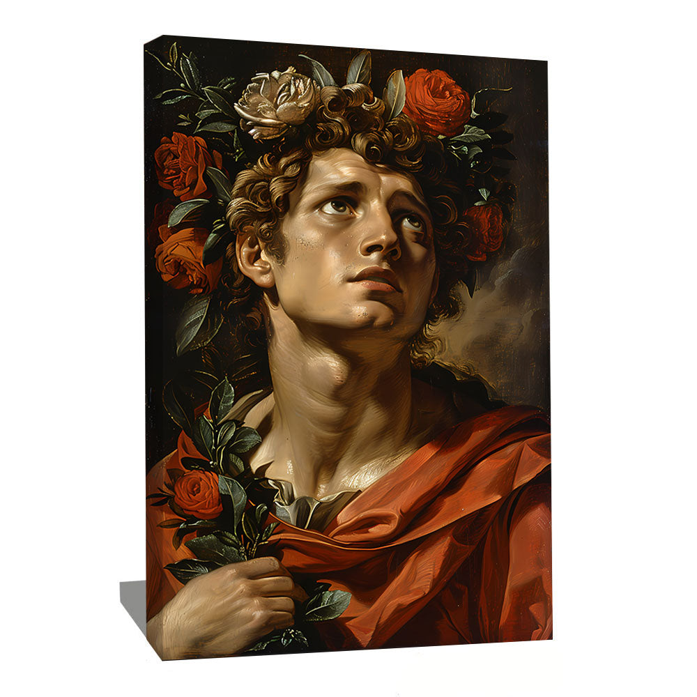 TABLEAU BAROQUE PORTRAIT Alessio Cacciatore