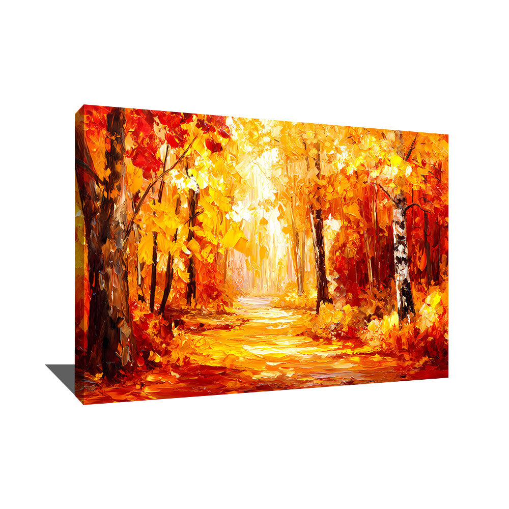 TABLEAU FORET D'AUTOMNE