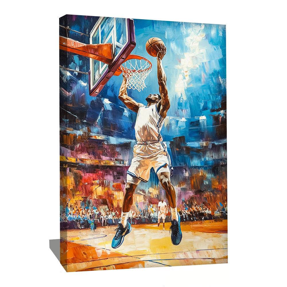 TABLEAU ABSTRAIT BASKETBALL