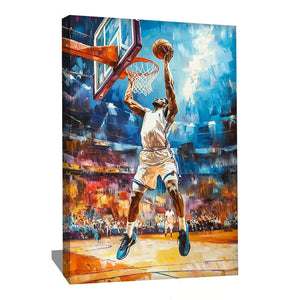 TABLEAU ABSTRAIT BASKETBALL