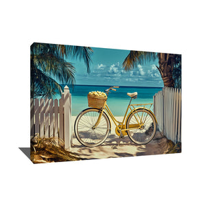 TABLEAU VÉLO PLAGE
