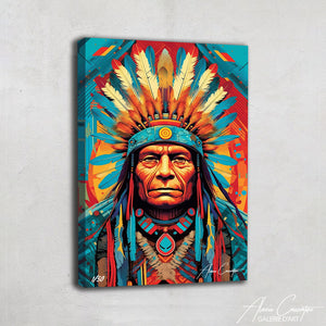 peinture amérindien