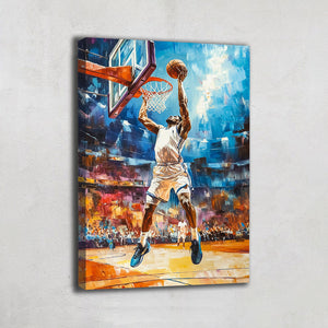 TABLEAU ABSTRAIT BASKETBALL