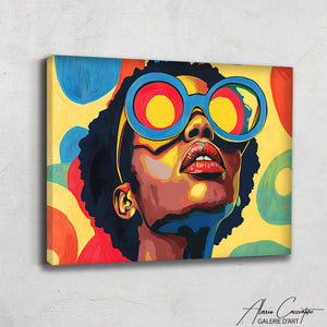 Cadre Visage Africain