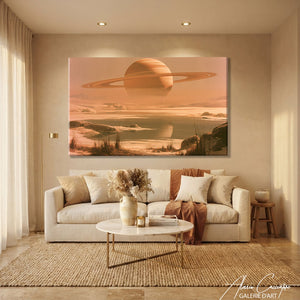 Peinture Saturne
